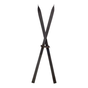 Circa 1940s Northland Pointed Tip Wood Skis, Pair