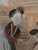 Paint Antique Chinese Pre Mid Century Painting Asian Life For Sale - Image 7 of 12