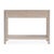 Nora 40 in. W Rectangular Wood 2 Drawer Console Table with Lower Open Shelf, Antique Taupe For Sale - Image 9 of 11