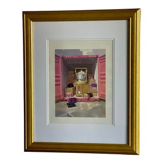 Fashion Lithograph Gucci Purses in a Storage Container For Sale