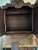 Wood Baroque Style Drop Front Secretary Desk , Tv Cabinet , Hidden Cocktail Bar, Dressing Table or Vanity , Entry Way Statement Piece, Caligraphy Station. For Sale - Image 7 of 9