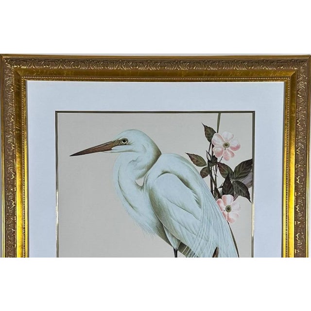 ate 20th Century Art LaMay Signed Limited Edition Passion Plums Herons Gold Gilt Framed Giclee For Sale - Image 4 of 13