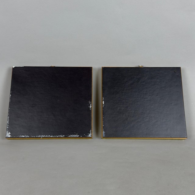 Silver Plated High Relief Plaques in Vintage Wooden Frames by Ottaviani, 20th Century For Sale - Image 4 of 11