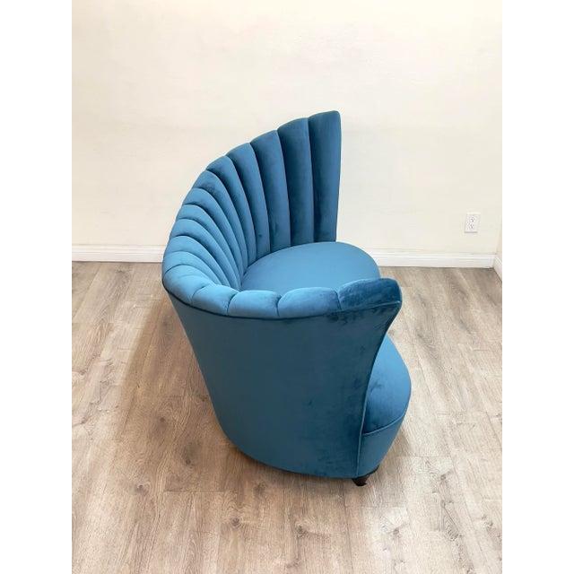 Vintage Channel Back Sofa For Sale - Image 4 of 13