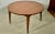 Mid Century Walnut Danish Style Round Coffee Table For Sale - Image 13 of 13