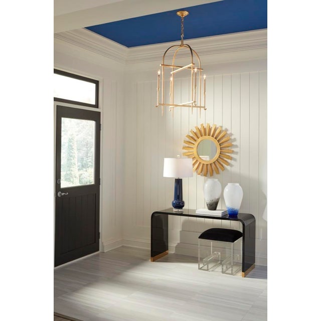 Wildwood Wildwood Mykonos Velvet Stool For Sale - Image 4 of 11