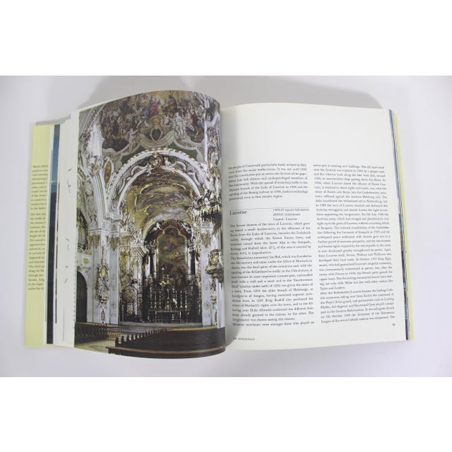 1972 Switzerland Turmeric Coloured Linen Hard Cover Coffee Table Book With Dust Jacket For Sale - Image 13 of 15