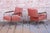 Maroon Bauhaus Seating Set in Tubular Chrome-Plated Steel, Czech, 1940s, Set of 3 For Sale - Image 8 of 18