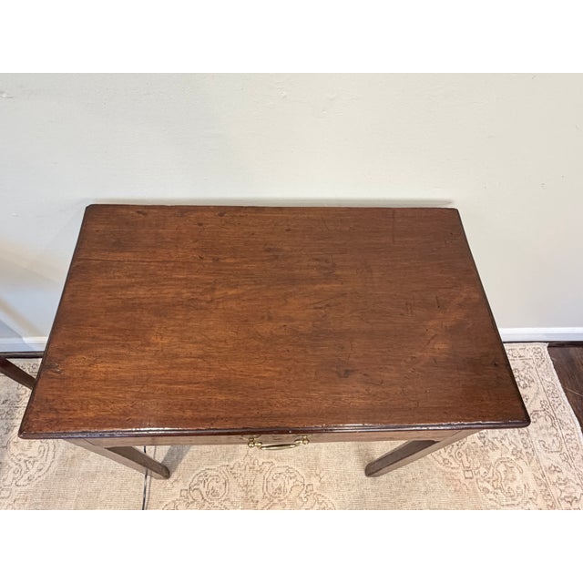 19th Century 19th Century Single Drawer Side Table For Sale - Image 5 of 12
