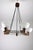 Art Deco Rosewood and Glass Chandelier, 1930s For Sale - Image 9 of 14