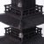 Pair of Antique Japanese Iron Pagodas For Sale In West Palm - Image 6 of 7