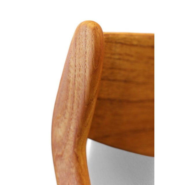 Danish Teak Chair by P. E. Jørgensen for Farsø Stolefabrik, 1960s For Sale - Image 10 of 18