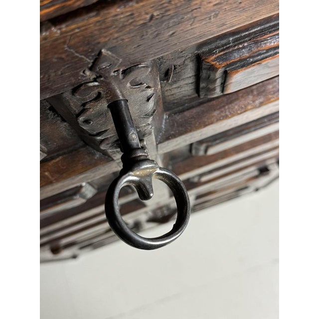 Spanish Walnut Cabinet, 1700s For Sale - Image 13 of 18