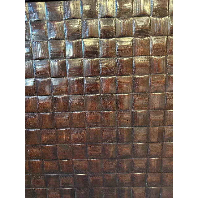 Paul Laszlo Paul Laszlo Basket Weave Sideboard For Sale - Image 4 of 8