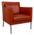 Jason Leather Armchair in Red from Walter Knoll For Sale