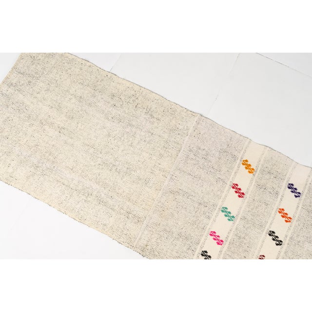 Vintage Geometric Kilim For Sale - Image 10 of 10