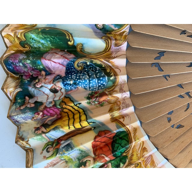 Vintage Spanish Fan, 1960s For Sale - Image 3 of 18
