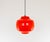 Red Red Glass Pendant by Alessandro Pianon for Vistosi, 1960s For Sale - Image 8 of 9