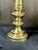 Mid 20th Century Vintage Traditional Stiffel Brass Lamp With Custom Shade For Sale - Image 5 of 14