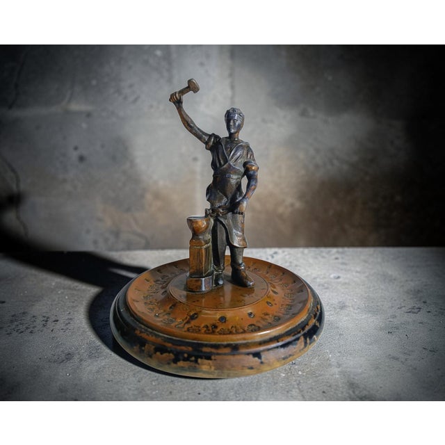 Blacksmith Sculpture, 1920s-1940s For Sale - Image 4 of 6