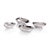 2020s Charm Assorted Condiment Bowls, Set of 4 For Sale - Image 5 of 5