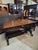 Gothic Antique Oak Heavily Carved Late 19th Century Desk With Barley Twist Legs For Sale - Image 3 of 11