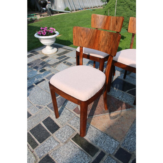 Mid-Century Modern Vintage Chairs, 1956, Set of 6 For Sale - Image 3 of 9