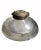 Antique French Heavy Hand Blown Glass Bronze Lidded Inkwell For Sale In West Palm - Image 6 of 7