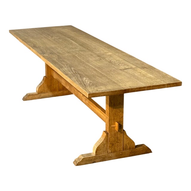 French Farmhouse Dining Table in Oak, 1920 For Sale