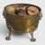 Metal Antique Brass Log Bin, 1910 For Sale - Image 7 of 7