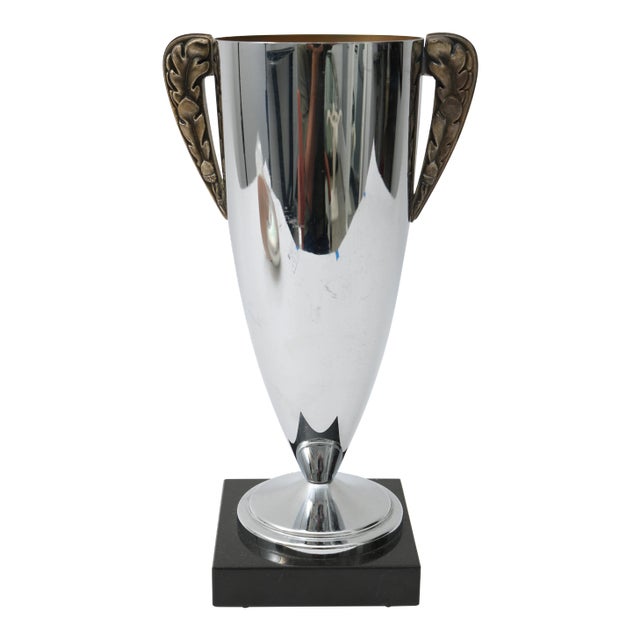 American Art Deco 1930s "Trophy" Vase For Sale - Image 9 of 9