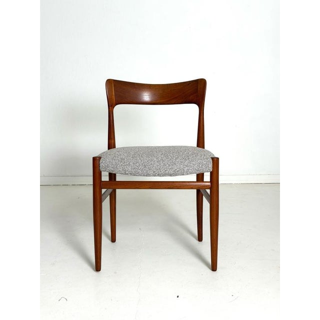 Vintage Danish Teak Dining Chairs, 1960s An elegant set of six Danish dining chairs that beautifully represents the clean...