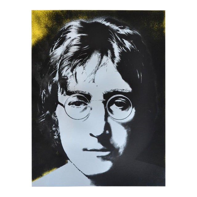 春のコレクション Silkscreen Signed Edition Limited Print Portrait Lennon John 絵画