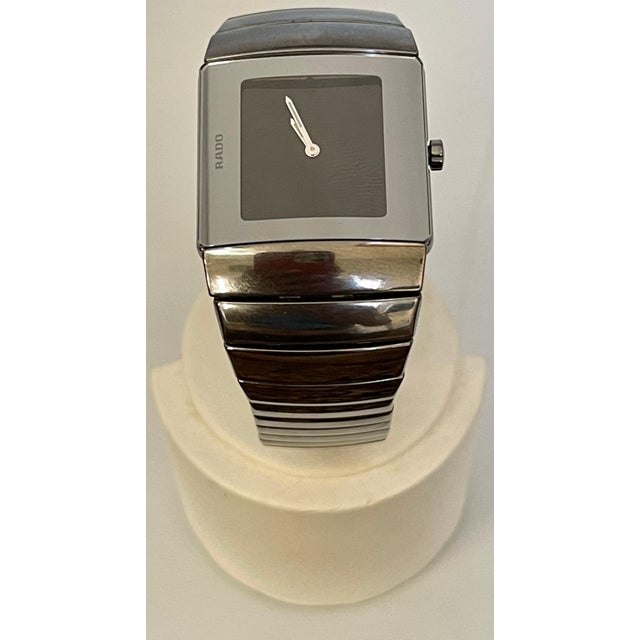 RADO Sintra Jubile Analog/Digital Silver Dial Men's Watch For Sale - Image 10 of 18