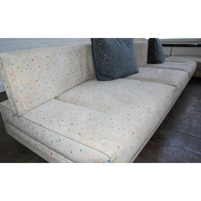 Saporiti Italia 1990, Saporiti Italia, "Avedon", Modern, Sofa by Mauro Lipparini For Sale - Image 4 of 10