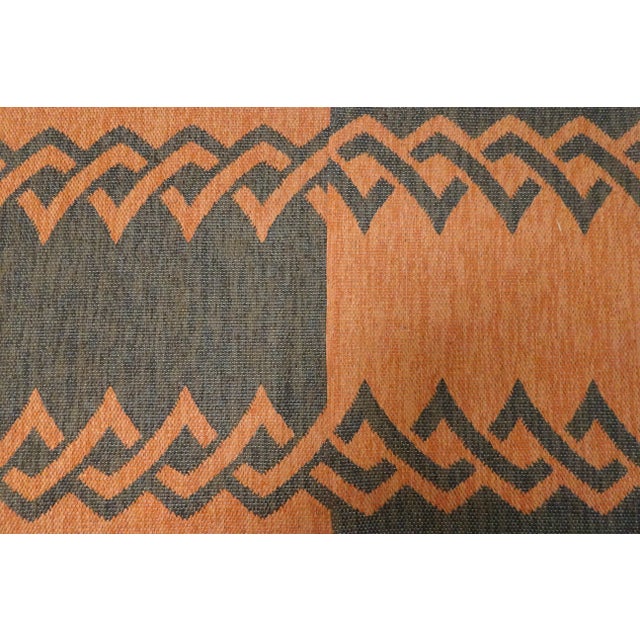 Mid-Century Modern Rag Rug Swedish Mid Century Vinyl For Sale - Image 3 of 7