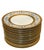Set of 15 Rosenthal Continental Gold Encrusted Porcelain Dinner Plates, pattern 5500i.