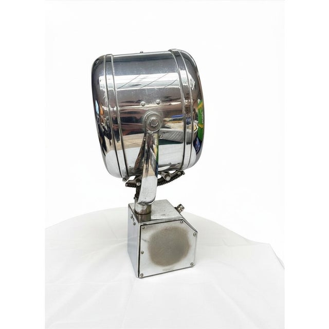 Nautical 1950s Spotlight Made by the Portable Light Company For Sale - Image 3 of 8