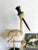 Art Deco 1940's Stork Club Figurative Bud Vase With Large Matchbook For Sale - Image 3 of 11