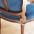 Brown Louis XV Cabriolet Armchair with Floral Carving For Sale - Image 8 of 10