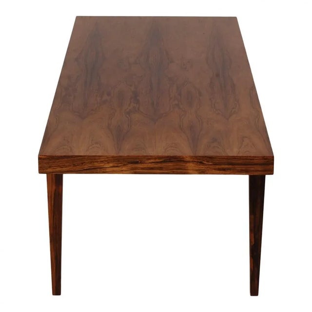 Severin Hansen Coffee Table in Rosewood with Pointed Legs by Severin Hansen For Sale - Image 4 of 5