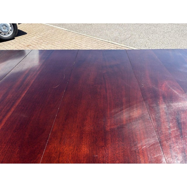 Chippendale Style Edwardian Extendable Dining Table For Sale - Image 14 of 18