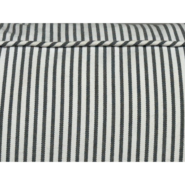 Serena & Lily Bespoke Perennials Pinstripe Sofa For Sale - Image 11 of 12