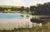 Impressionist Gordon Mortensen "Cattails" Hand Signed Woodcut Reduction Art Print, For Sale - Image 3 of 6