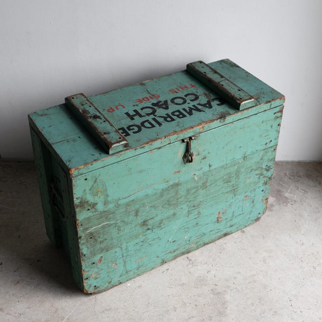 Vintage Cambridge University Rowing Team Ice Box Drinks Cooler Crate, Early 20th Century For Sale - Image 4 of 16