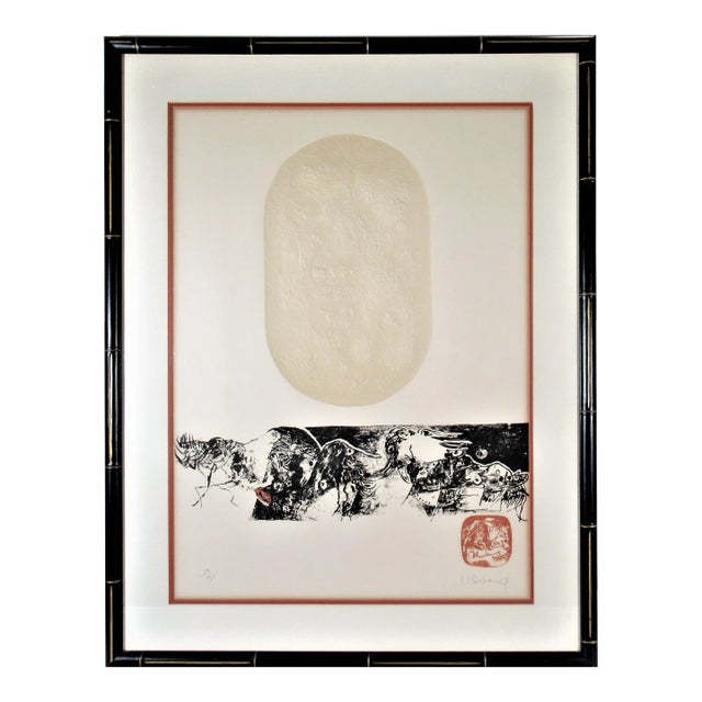 Hoi Lebadang, Horses #III, c.1974 For Sale