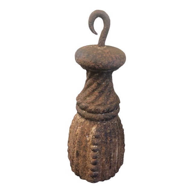 Antique Tassel Weight Object For Sale