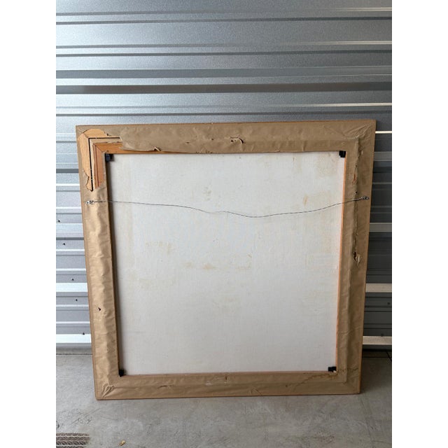 Original Oil Painting Signed Z. Silitsky of a Vintage Harbor Scene For Sale - Image 4 of 4