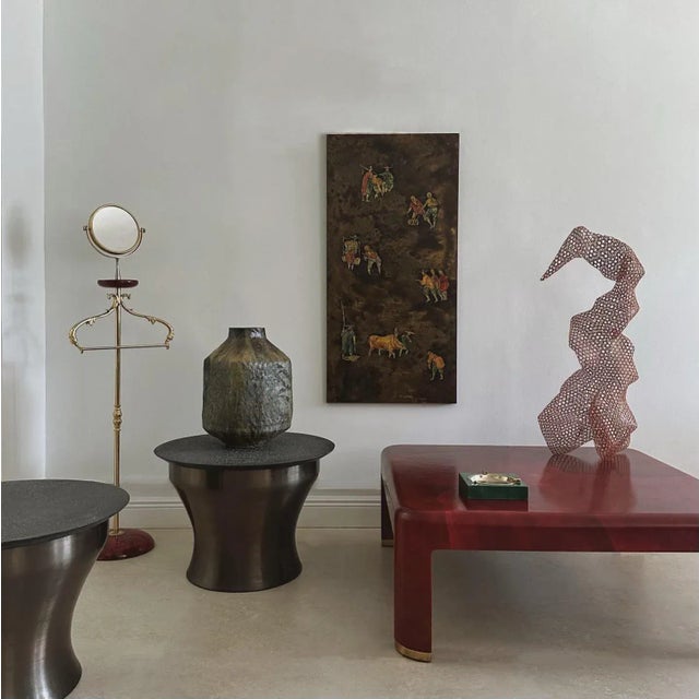 Morigami Jin (Japanese, Born 1955) Freeform Organic Figural Rattan Sculpture For Sale - Image 11 of 11