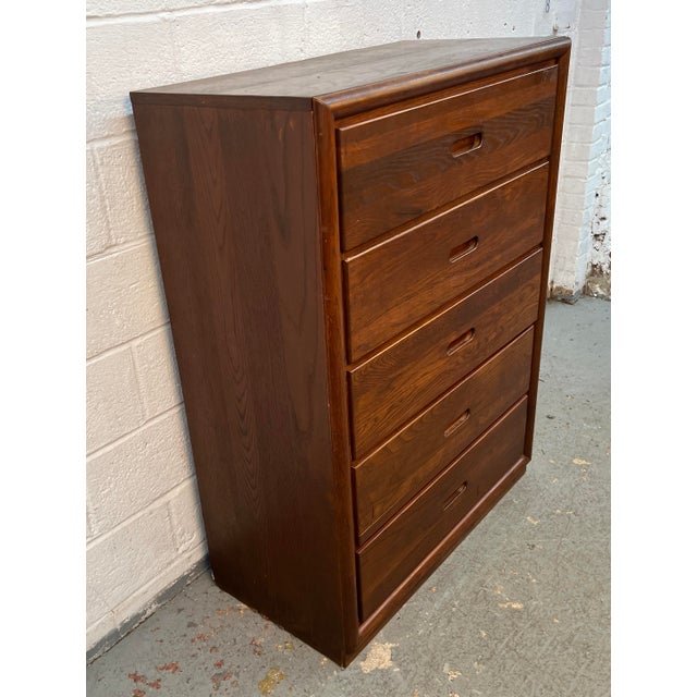 Vintage Five Drawer Dresser by Dixie For Sale In New York - Image 6 of 16